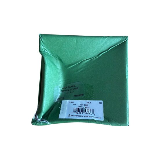 KATE SPADE One in a Million L Script Monogram Gold Tone Necklace NEW NIB - Picture 4 of 5